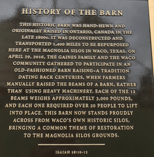 Magnolia Barn History