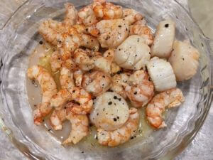 Traeger shrimp