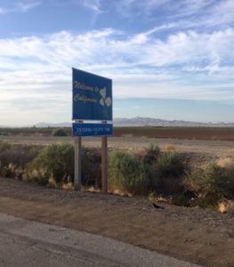 Entering CA