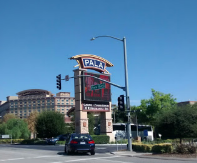 pala casino from my location