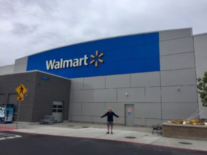 have you ever had a problem boondocking at walmart