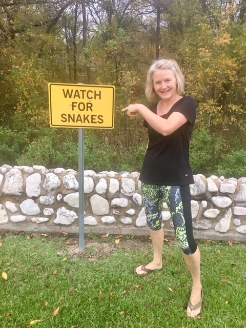 watch for snakes